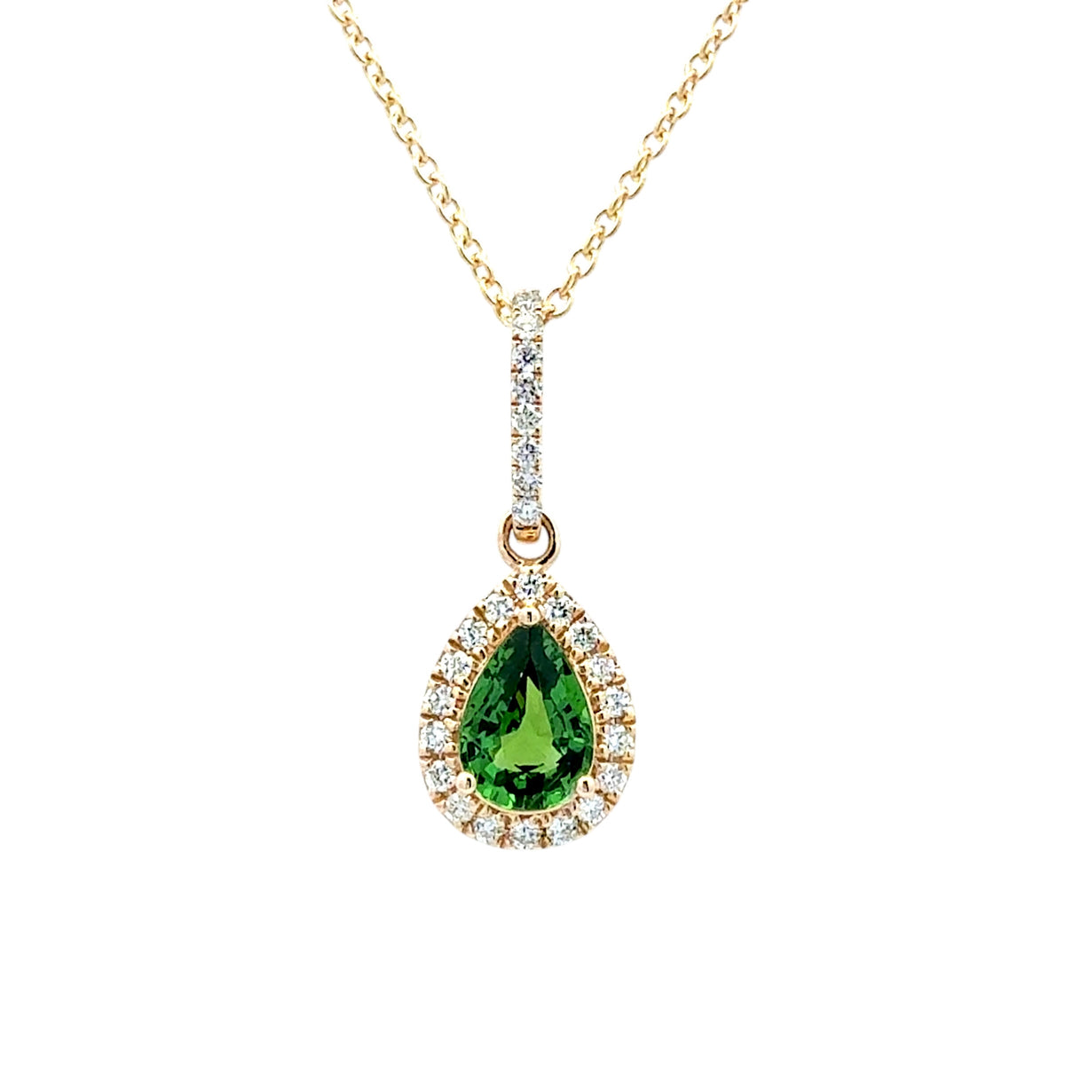 Tsavorite Garnet Necklace