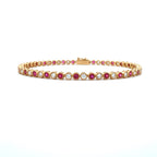 Ruby & Diamond Bracelet by Spark Creations, Inc., SKU 240-00056, main view — Moses Jewelers