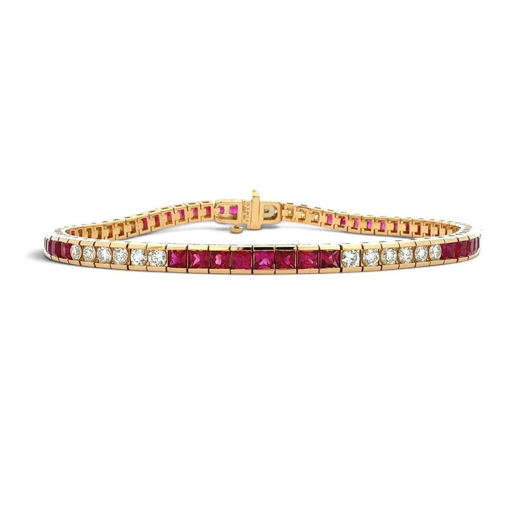 Ruby & Diamond Bracelet