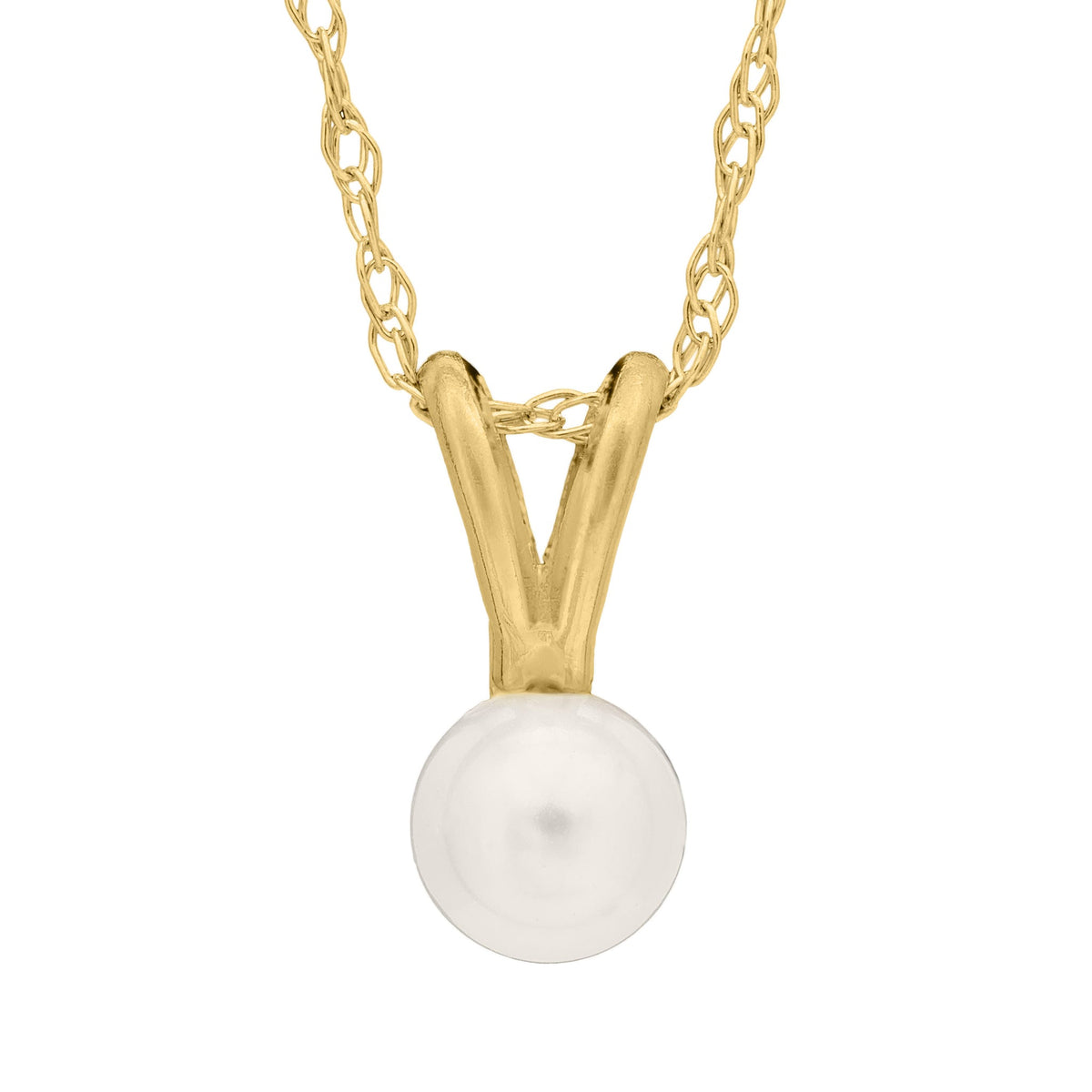 Child's Pearl Necklace by Marathon, SKU 340-29053, main view — Moses Jewelers