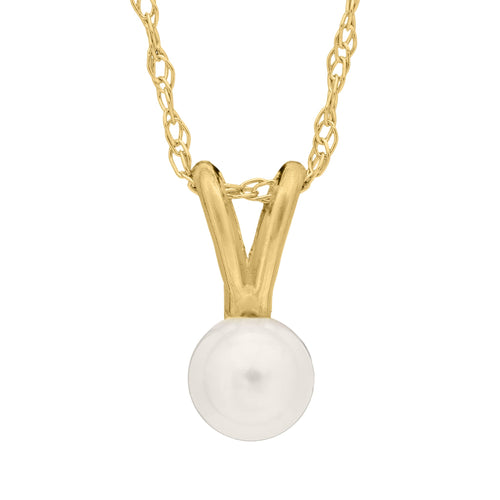 Child's Pearl Necklace by Marathon, SKU 340-29053, main view — Moses Jewelers