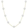 Pearl Station Necklace