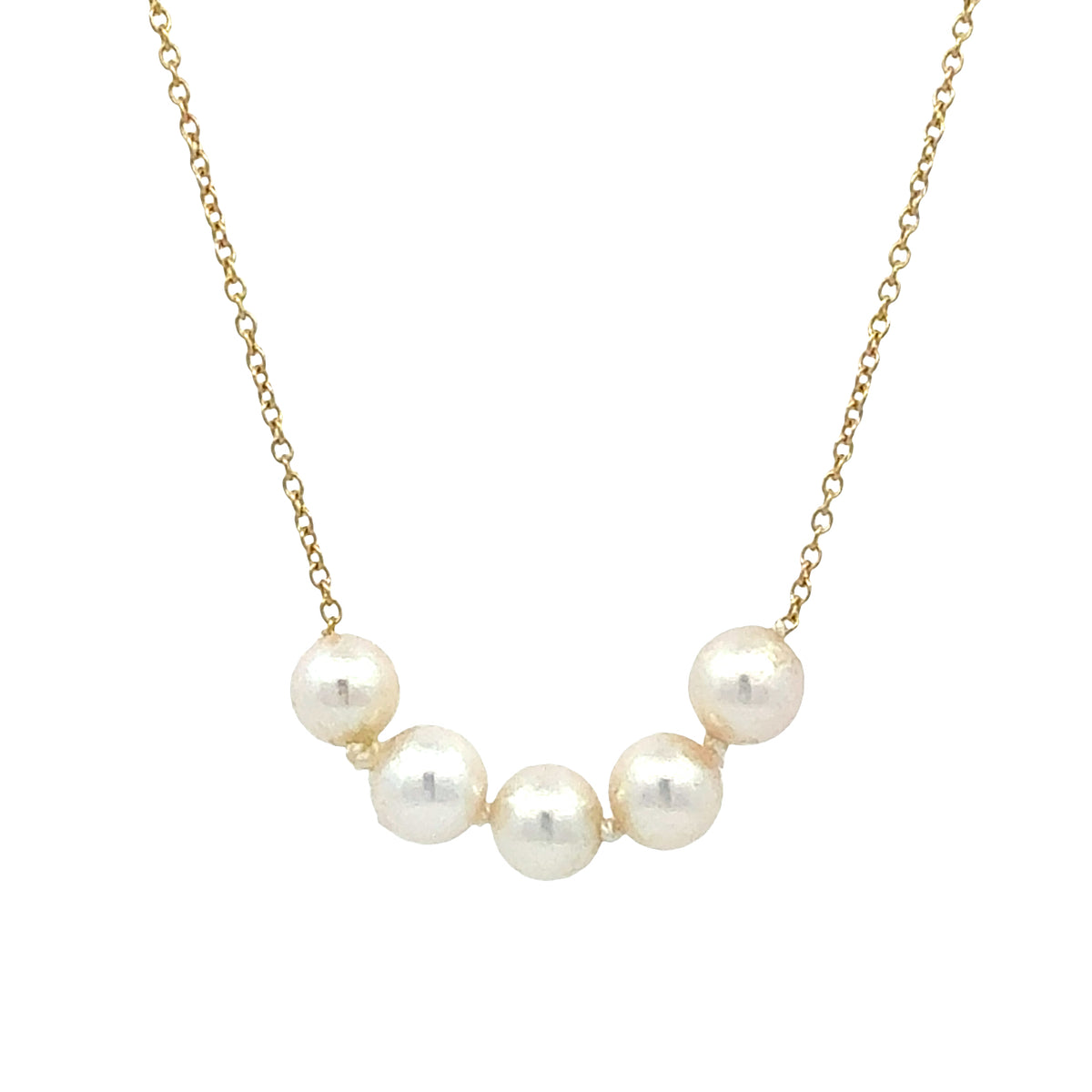 Pearl Necklace by Moses Street, SKU 340-29058, main view — Moses Jewelers