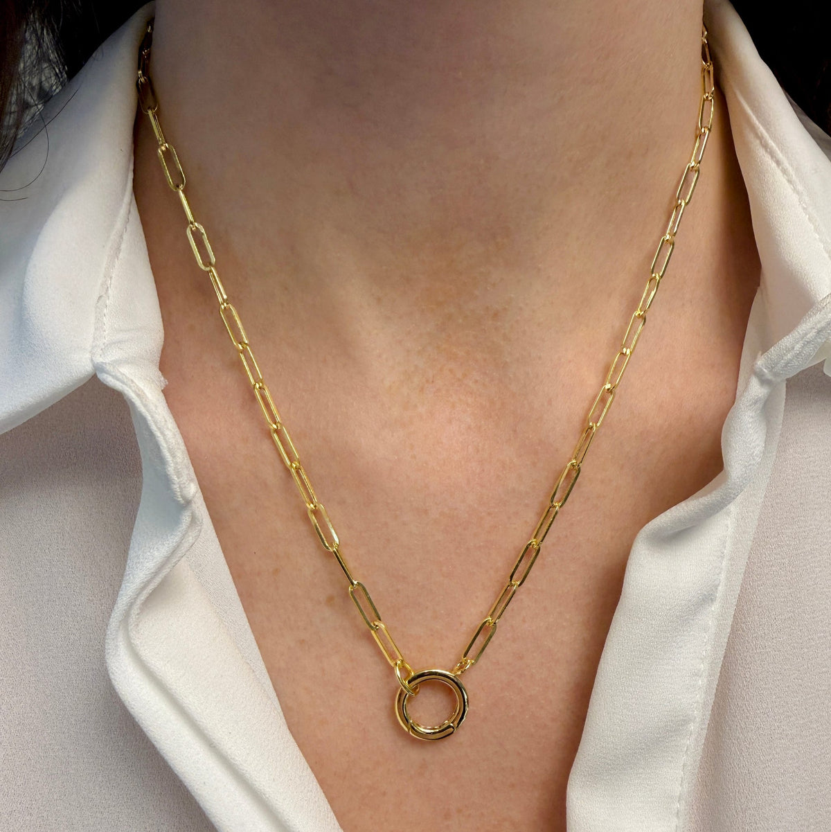 Paperclip Chain by Royal Chain Inc., SKU 435-00411, view 2 — Moses Jewelers