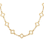 Clover Station Necklace