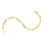 Paperclip Bracelet by Royal Chain Inc., SKU 440-09066, main view — Moses Jewelers