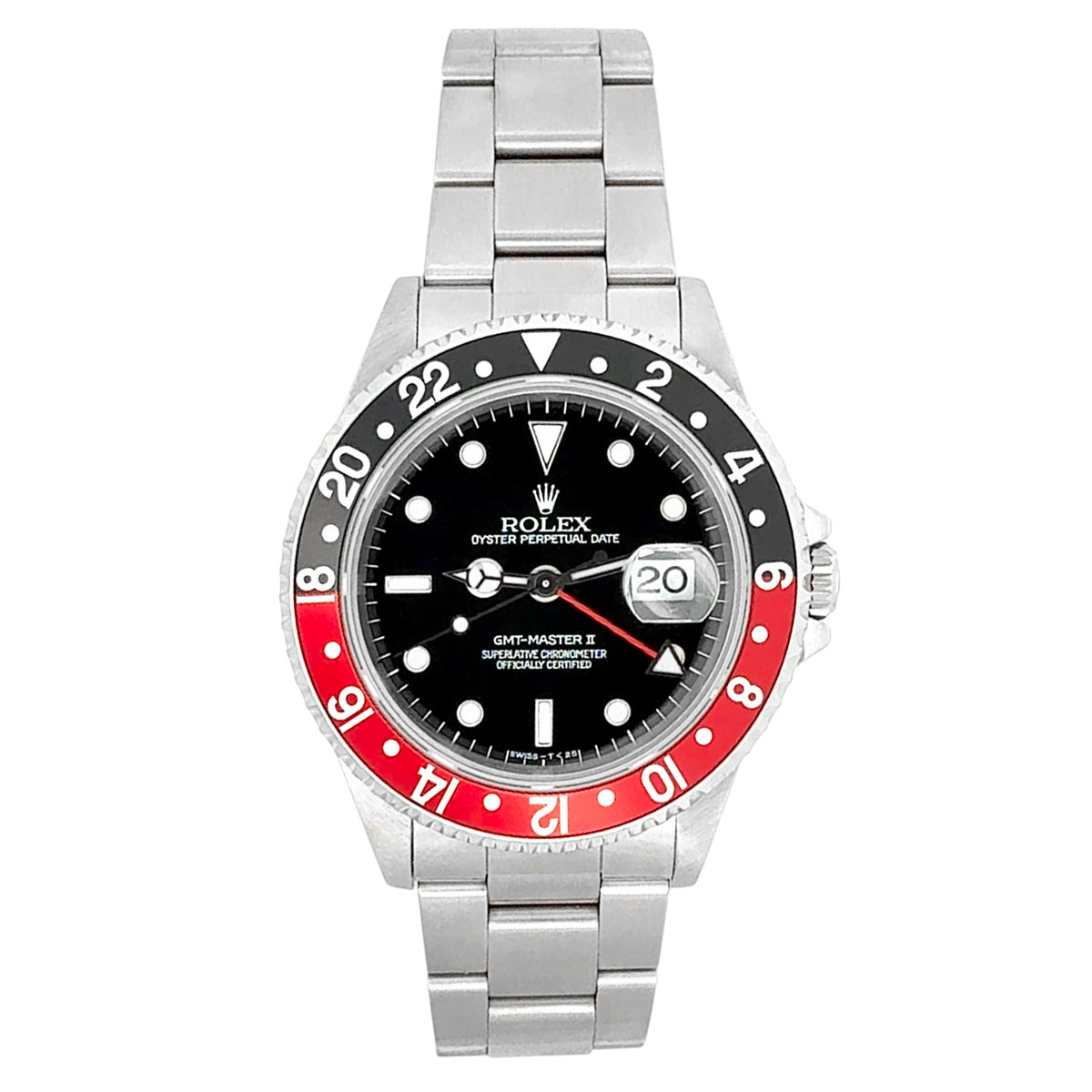 Pre-owned Rolex GMT Master II Coke 40mm