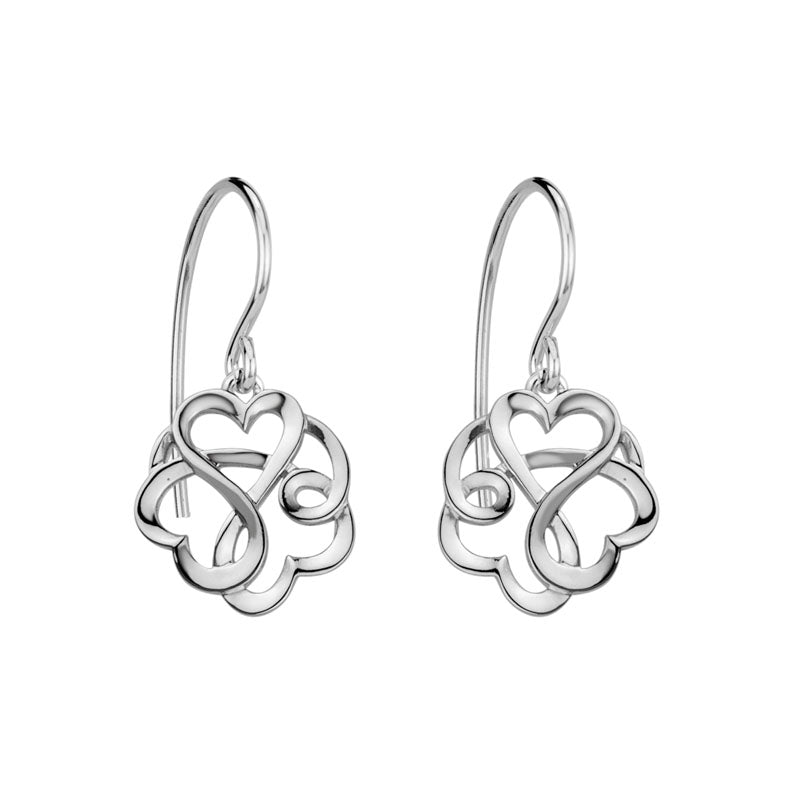 Heart Dangle Earrings by Artistry, Ltd, SKU 650-648391, main view — Moses Jewelers