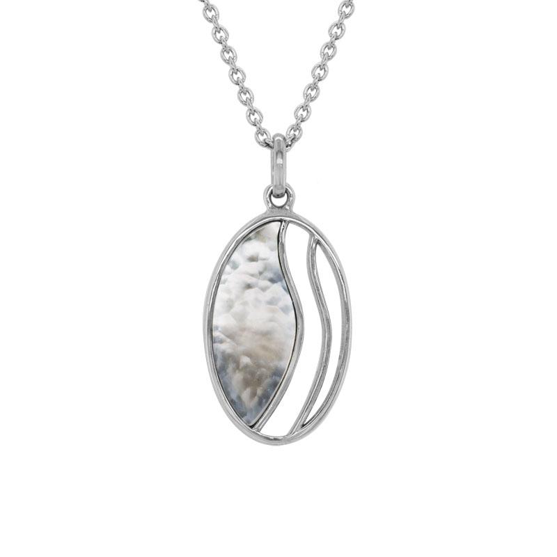 Mother-of-Pearl Necklace by Artistry, Ltd, SKU 650-648456, main view — Moses Jewelers