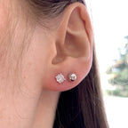 Sparkling Stud Earrings by Artistry, Ltd, SKU 650-648453, view 2 — Moses Jewelers