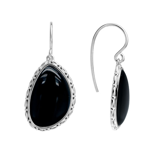 Black Onyx Earrings by Artistry, Ltd, SKU 650-648372, main view — Moses Jewelers