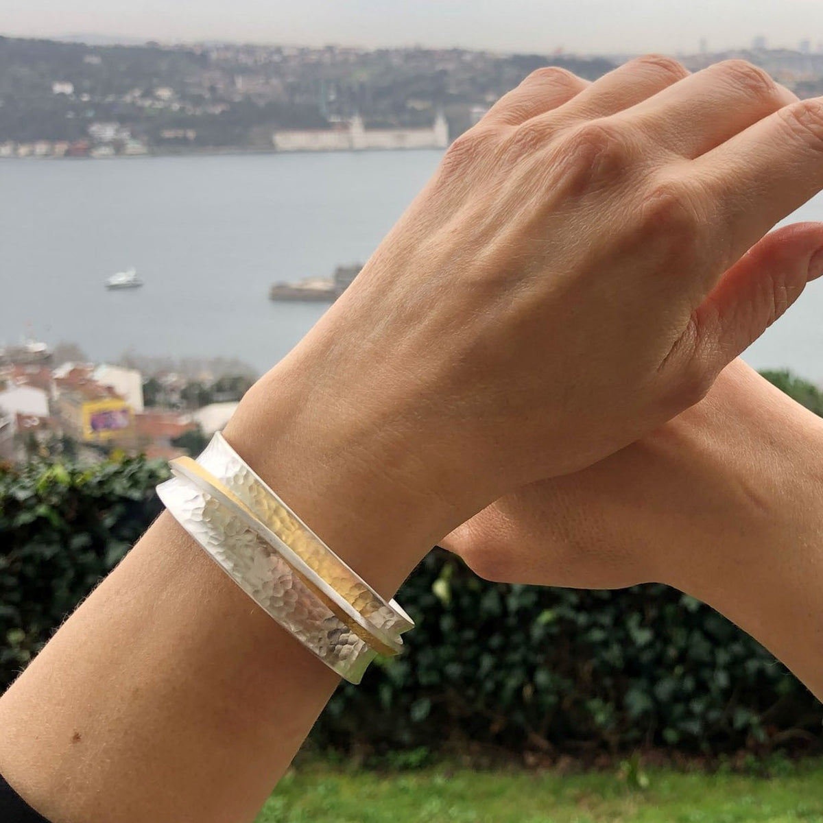 Twist Cuff Bracelet by Lika Behar Collection, SKU 650-648410, view 2 — Moses Jewelers