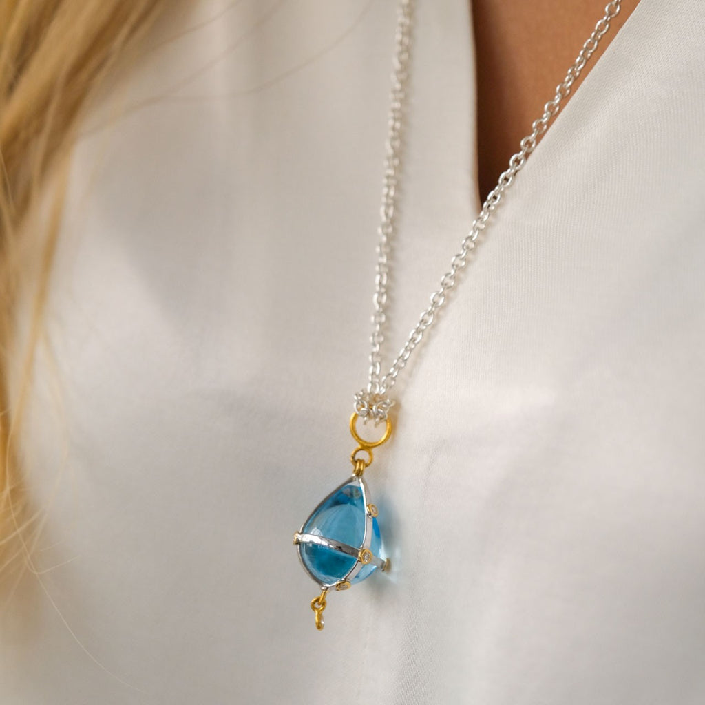 Caged Limited Edition Necklace by Lika Behar Collection, SKU 650-648418, view 2 — Moses Jewelers