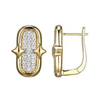 Sparkling Earrings by Charles Garnier USA, SKU 650-648486, main view — Moses Jewelers