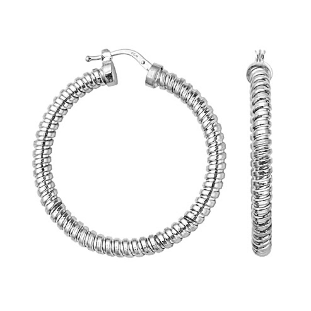 Tubogas Hoops by Charles Garnier USA, SKU 650-648487, main view — Moses Jewelers