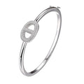 Sparkling Bangle Bracelet by Charles Garnier USA, SKU 650-648516, main view — Moses Jewelers