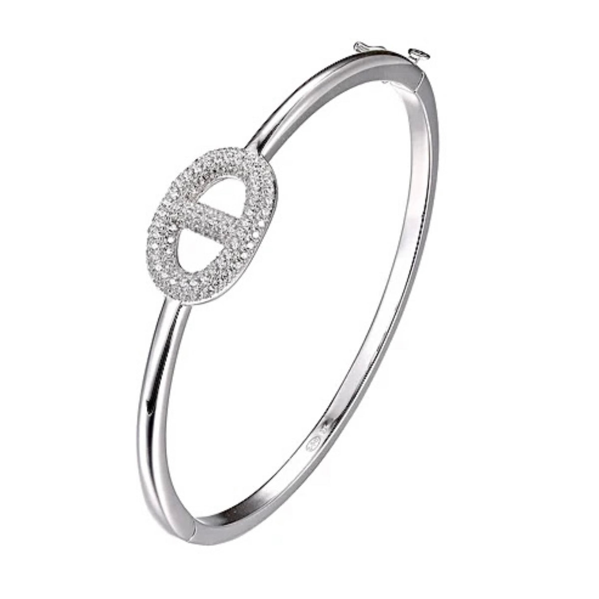 Sparkling Bangle Bracelet by Charles Garnier USA, SKU 650-648516, main view — Moses Jewelers