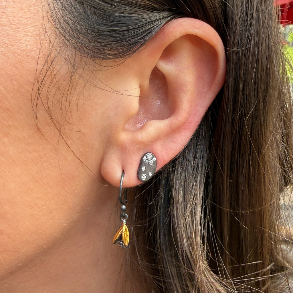 Dora Bean Stud Earrings by Lika Behar Collection, SKU 650-648546, view 2 — Moses Jewelers