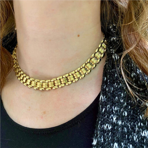Collar Necklace by Moses Street, SKU 800-04267, view 2 — Moses Jewelers