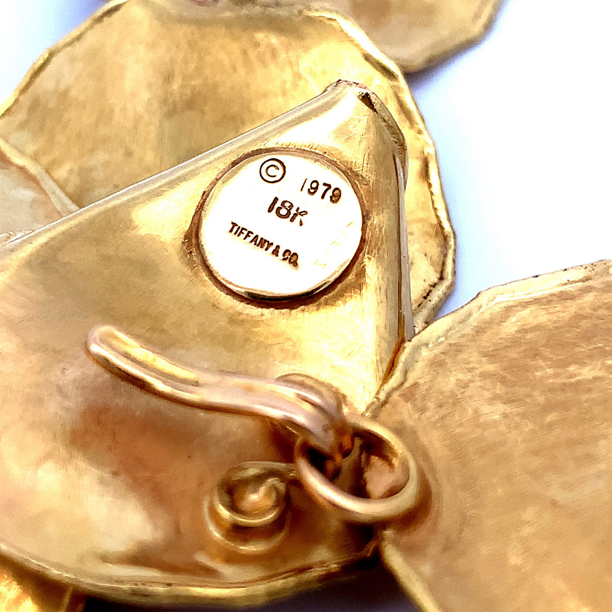 Rose Petal Necklace Signed "Tiffany & Co." Circa 1979 by Moses Street, SKU 800-04928, view 4 — Moses Jewelers