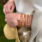 Primavera Wrap Cuff Signed "Roberto Coin" by Apex, SKU 870-00008, view 2 — Moses Jewelers