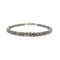Mirror Ball Fancy Gray Diamond Bead Bracelet by Moses Street, SKU 800-05068, main view — Moses Jewelers