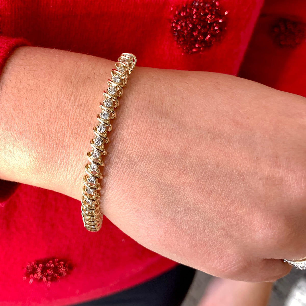 Diamond Bracelet by Moses Street, SKU 870-00002, view 2 — Moses Jewelers