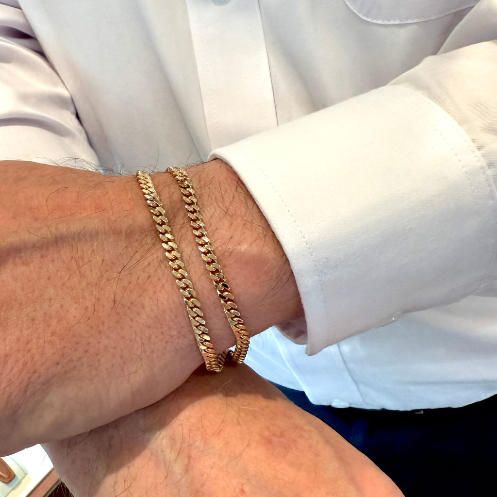 Curb Link Bracelet by Moses Street, SKU 800-05472, view 2 — Moses Jewelers