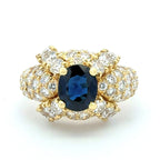 Blue Sapphire Ring by World Resources II, SKU 800-05549, main view — Moses Jewelers