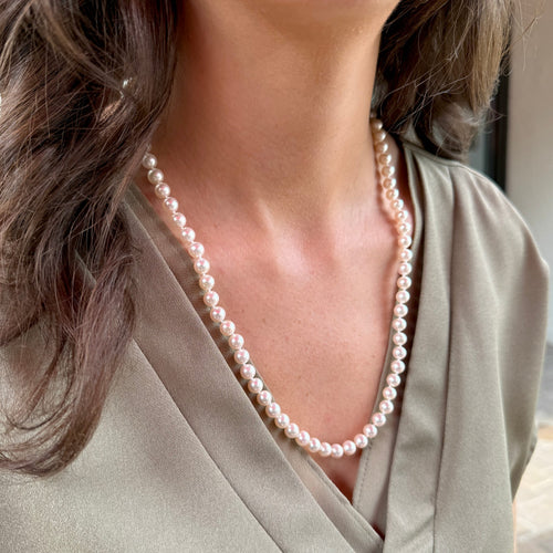 Akoya Pearls by Moses Street, SKU 800-05564, view 2 — Moses Jewelers