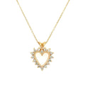 Open Heart Necklace by Moses Street, SKU 860-00008, main view — Moses Jewelers