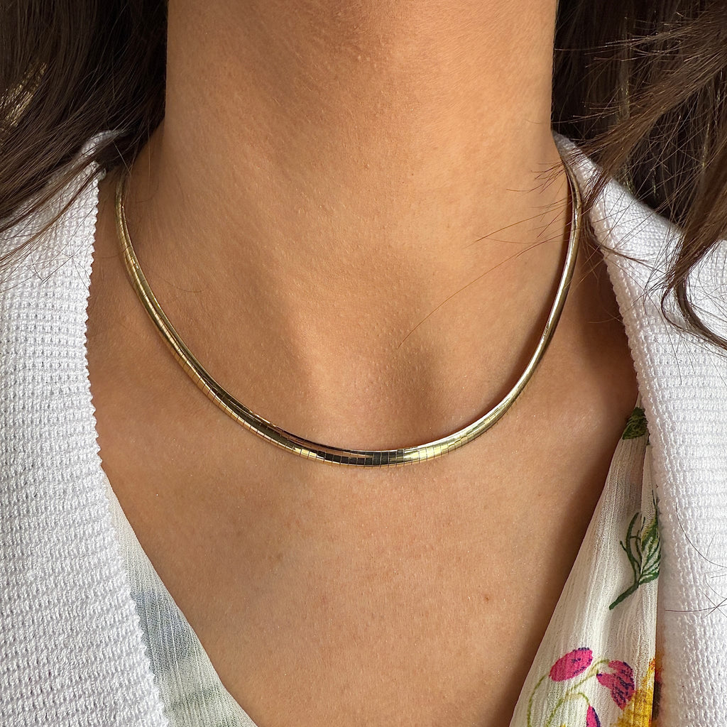 Reversible Omega Chain by Moses Street, SKU 800-05644, view 3 — Moses Jewelers