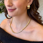 Square Byzantine Chain by Moses Street, SKU 800-05646, view 2 — Moses Jewelers
