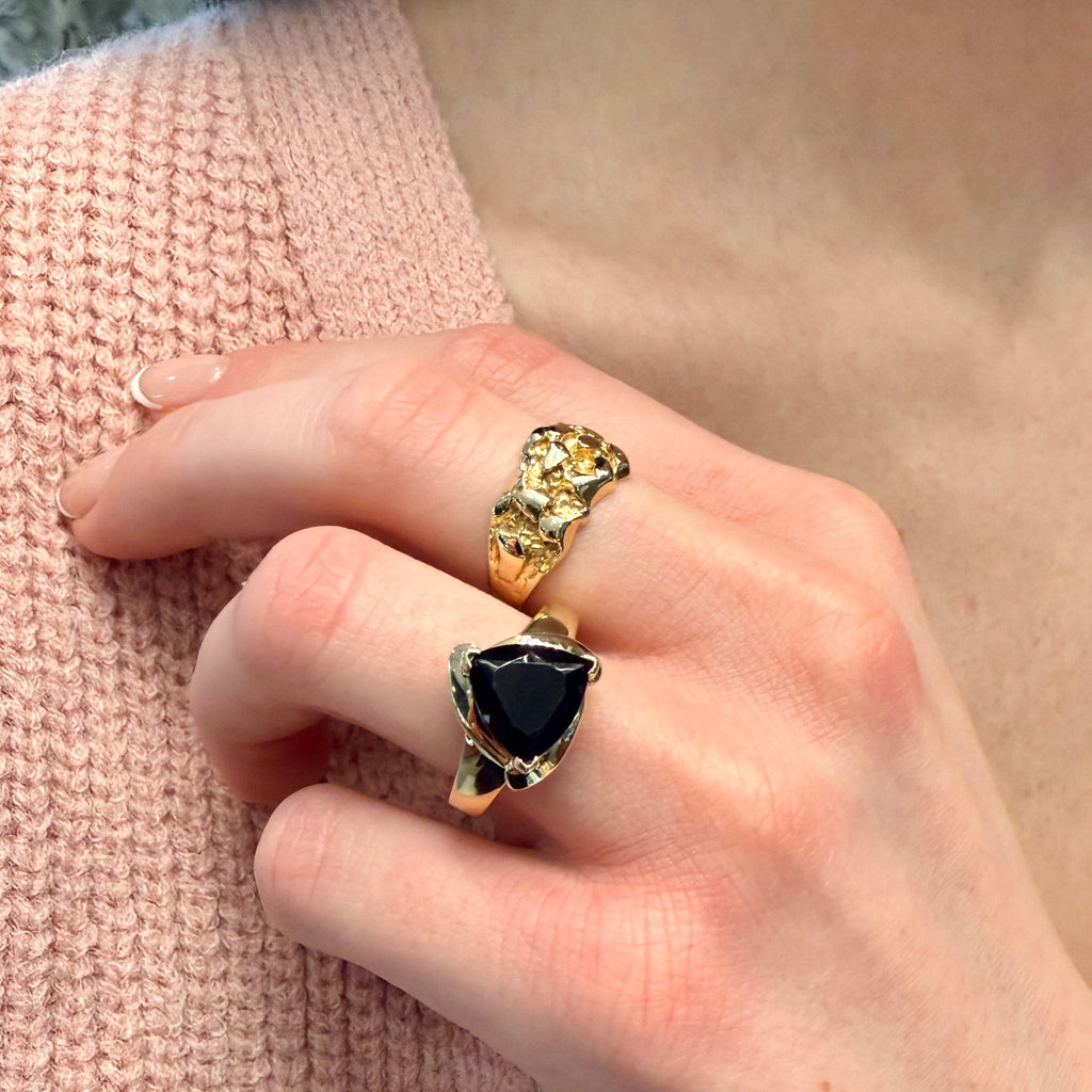 Black Onyx Ring by Moses Street, SKU 800-05656, view 2 — Moses Jewelers