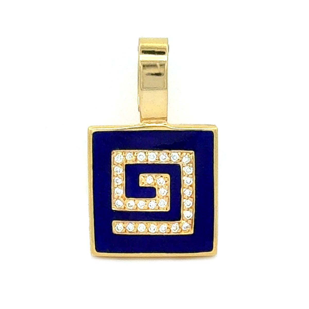 Greek Key Pendant