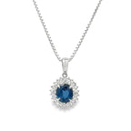 Blue Sapphire Necklace