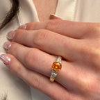 Spessartite Garnet Ring by Moses Street, SKU 800-05706, view 2 — Moses Jewelers