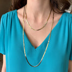 Herringbone Chain by Moses Street, SKU 800-05725, view 2 — Moses Jewelers