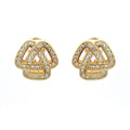 Celtic Knot Diamond Earrings