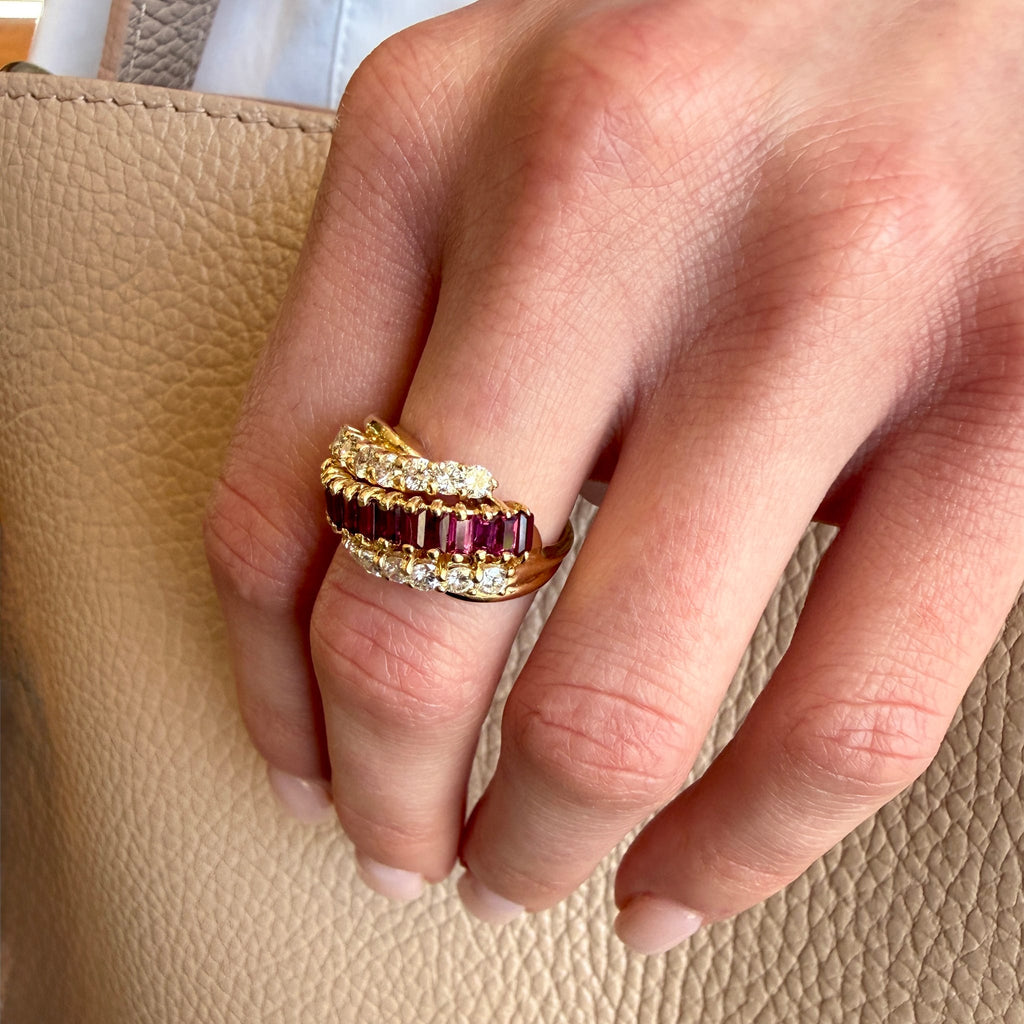 Ruby & Diamond Ring by World Resources II, SKU 800-05755, view 2 — Moses Jewelers