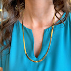 Herringbone Chain by Moses Street, SKU 800-05765, view 2 — Moses Jewelers