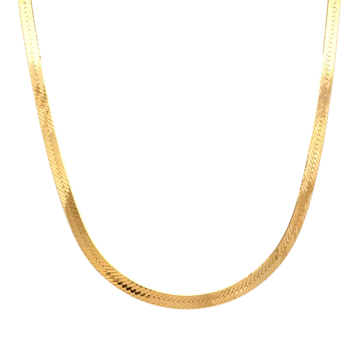 Herringbone Chain by Moses Street, SKU 800-05765, main view — Moses Jewelers