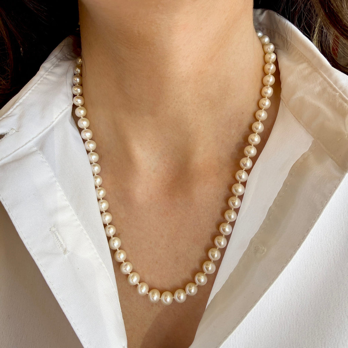 Cultured Pearls by Moses Street, SKU 800-05770, view 2 — Moses Jewelers