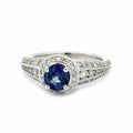 Blue Sapphire Ring by Moses Street, SKU 800-05774, main view — Moses Jewelers