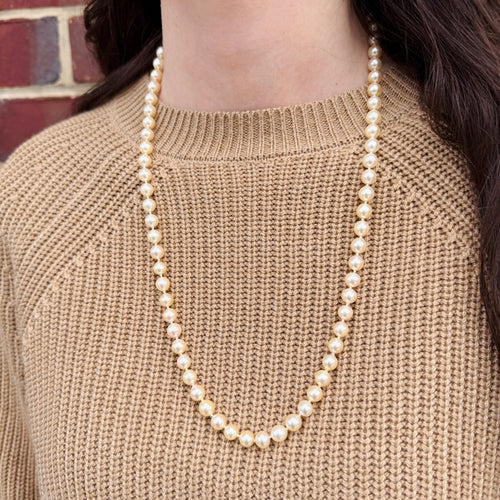 Akoya Pearls by Moses Street, SKU 800-05775, view 2 — Moses Jewelers