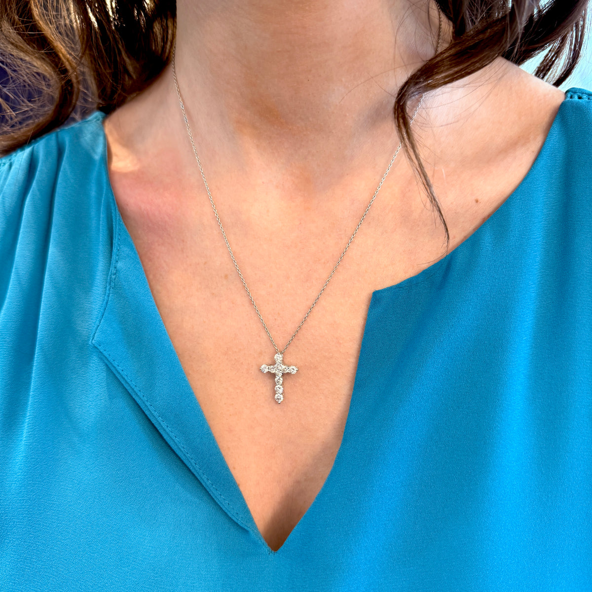 Diamond Cross Necklace