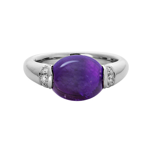 Amethyst Ring by Moses Street, SKU 800-05801, main view — Moses Jewelers