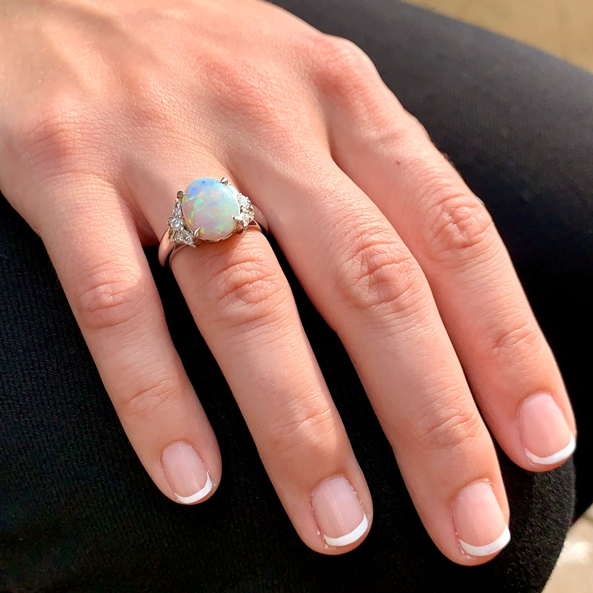 Opal Ring by Moses Street, SKU 800-05802, view 2 — Moses Jewelers