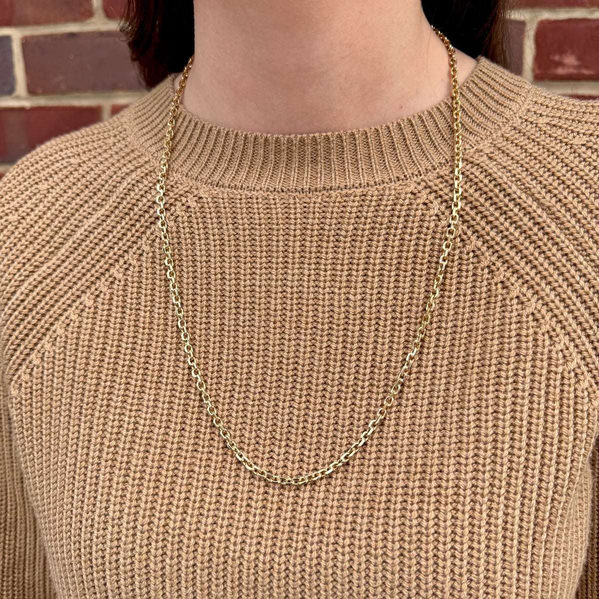 Cable Chain by Moses Street, SKU 800-05807, view 2 — Moses Jewelers
