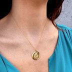 Madonna & Child Medal Necklace